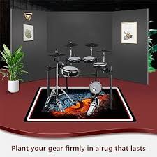 Tapete Acústico ZXHH para Batería Electrónica